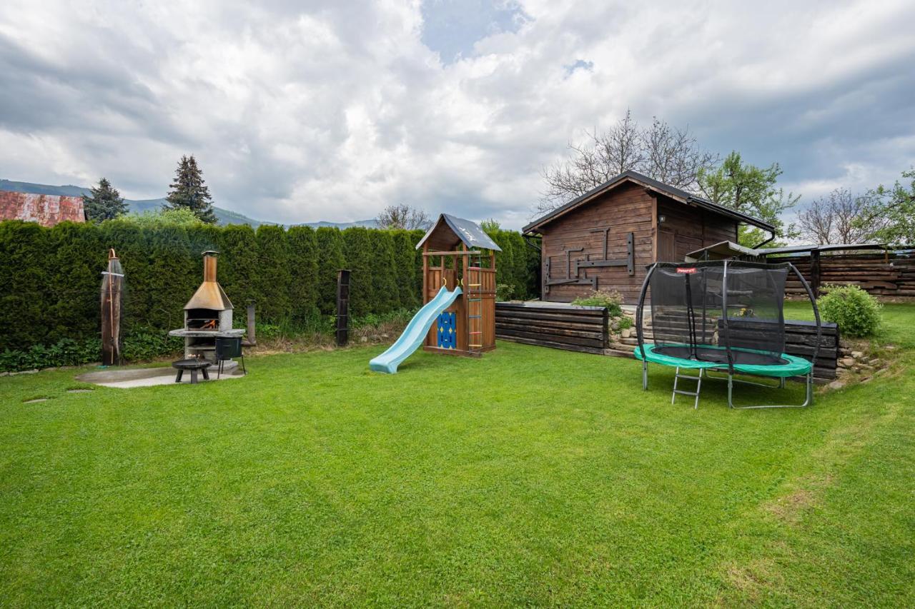 Villa Drevenica Emilka, 5 Min Restauracia, Z Terasy Vyhlad Na Kralovu Holu A Polomske Ocko, Gril, Ohnisko, Kotlik Brezno Exterior foto